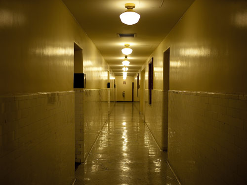 Ellis Island hallway